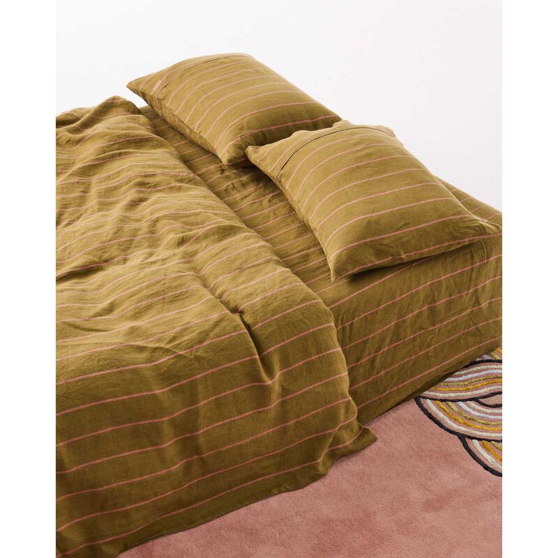Kip&Co Tapenade Delight Linen Pillowcases 2P Std Set image number 1